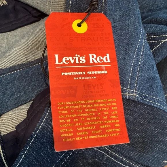 Levi's® Red TWISTED WOMEN'S JEANS